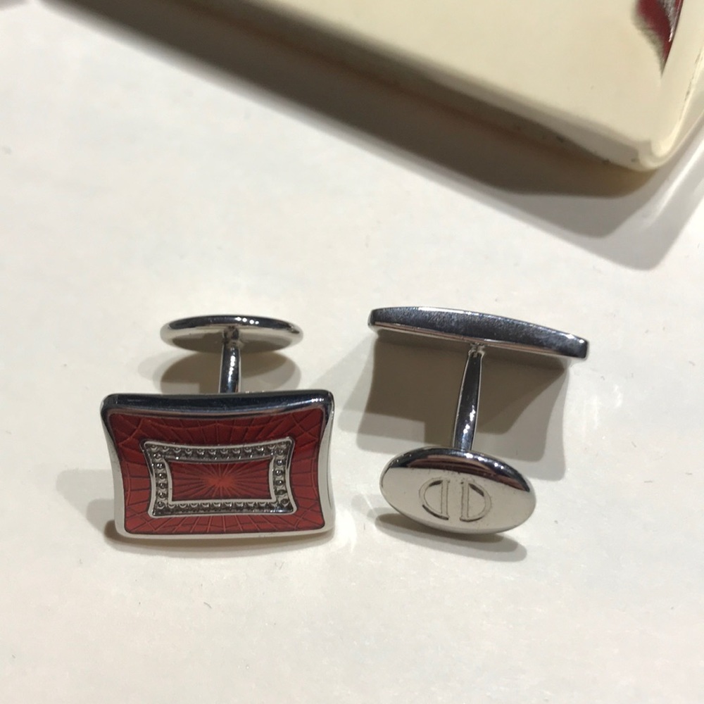 Sterling silver (.925) cuff links